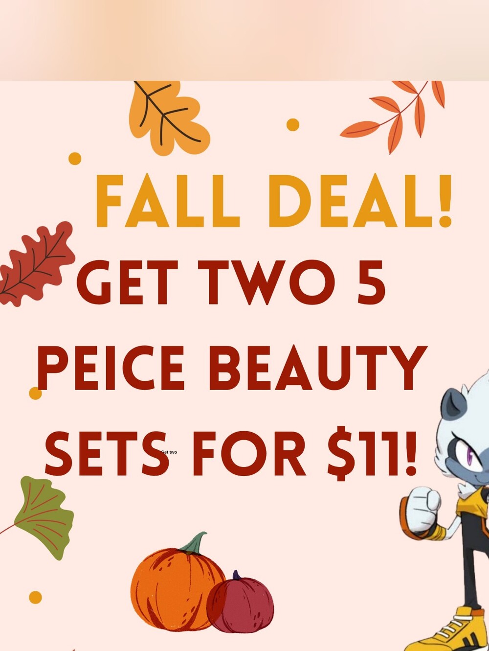 Limited Time Fall Deal! 🍁☘️🍂